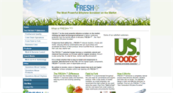 Desktop Screenshot of freshplusintl.com