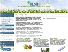 Tablet Screenshot of freshplusintl.com
